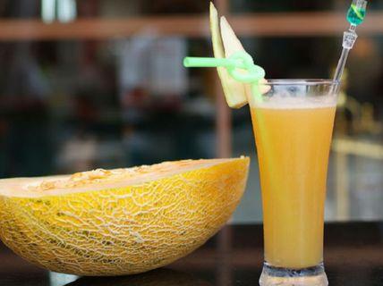 用哈密瓜汁做吃的视频教程,创意料理视频教程